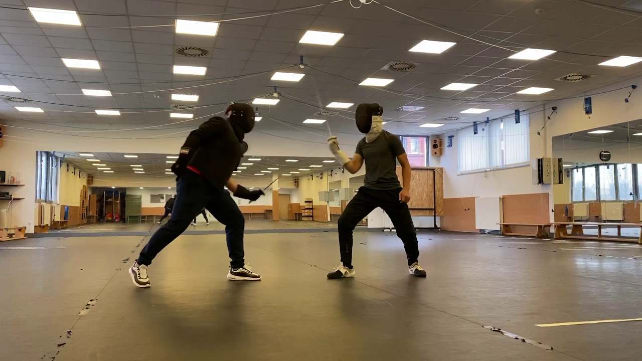 Fencing foil lesson with Coach Gabor Fekete