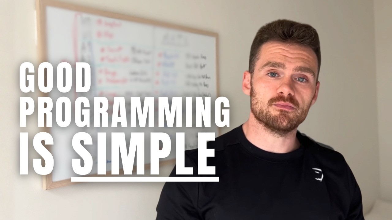 The Simplest Way To Plan Your Training Split