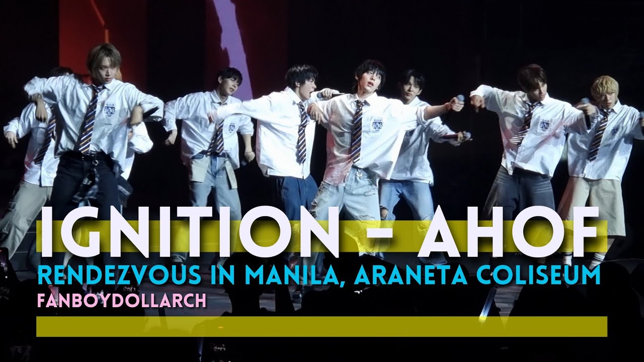 IGNITION - AHOF Fancam - 250830 AHOF RENDEZVOUS IN MANILA, Araneta Coliseum - Fan Boy Doll Arch