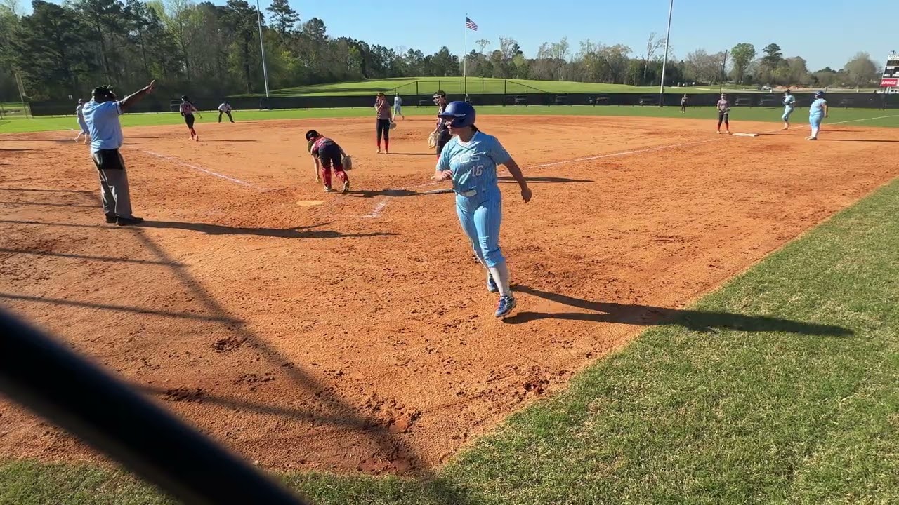 South Jones JH vs PCS JH 3/14/26 Top of the 3rd inning 