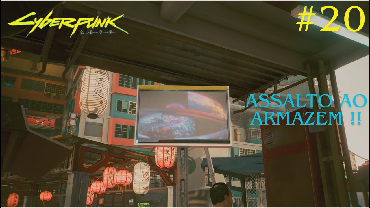 CYBERPUNK 2077 #20 - ASSALTO AO ARMAZEM !!