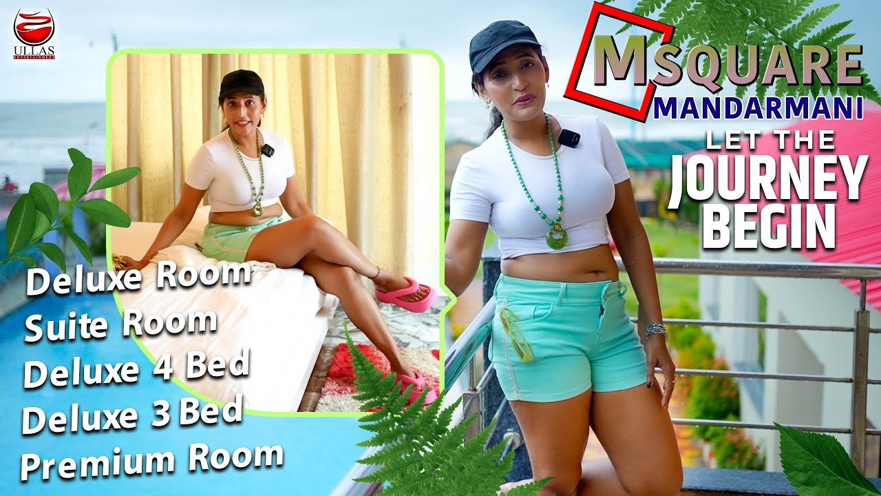 SMITA SANA | M SQUARE SEW VIEW RESORT | ROOM DETAILS | MANDARMANI #ullas #travelblog #swimming