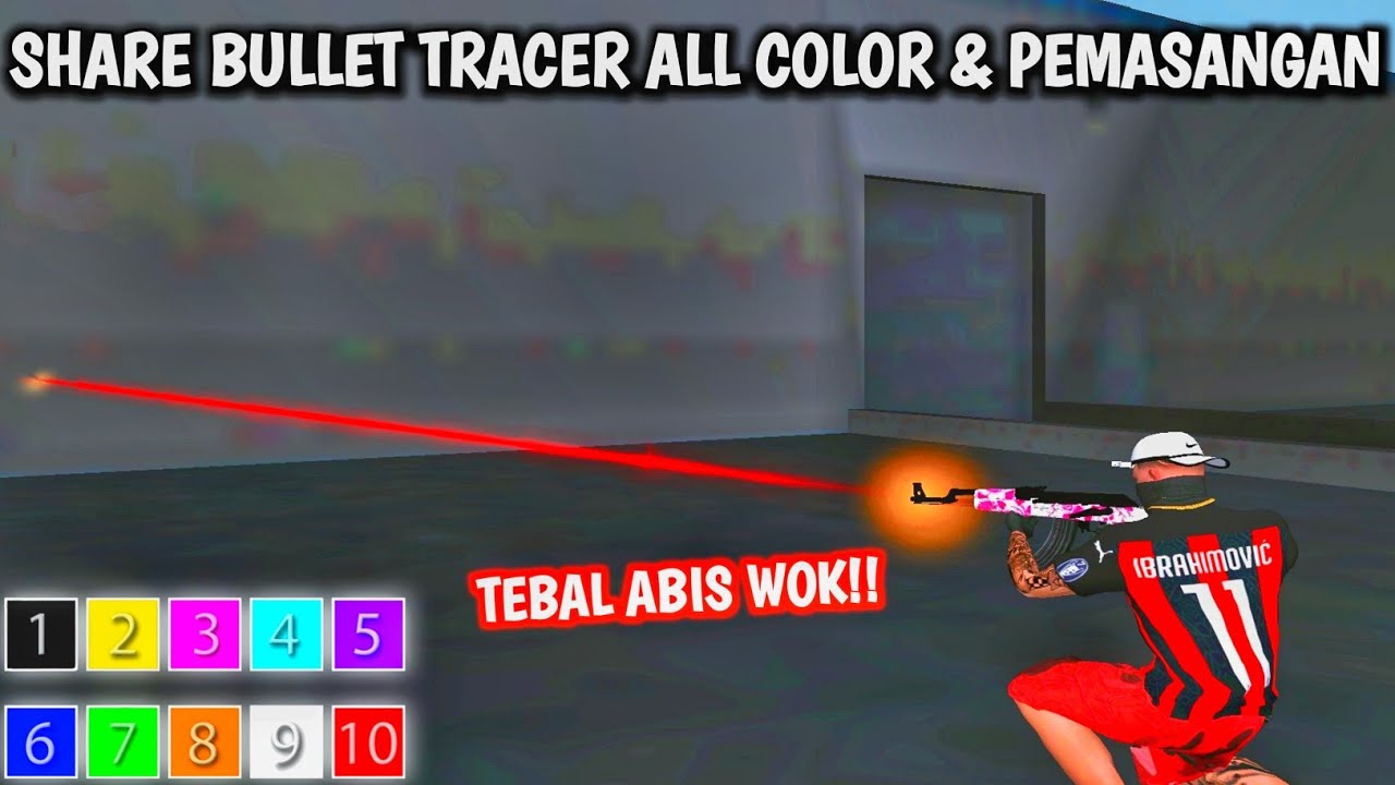SHARE BULLET TRACER ALL COLOR & PEMASANGAN SUPPORT ALYN 11.0  -16.3 & ANDROID 11-14  | SA-MP MOBILE