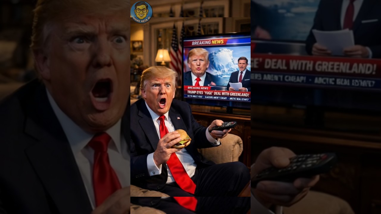 Trump vs Greenland Ice! ❄️😂 | 