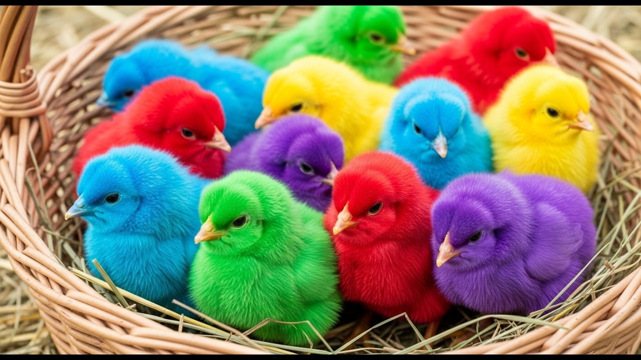 Menangkap Ayam Lucu Rainbow dan Ikan Hias