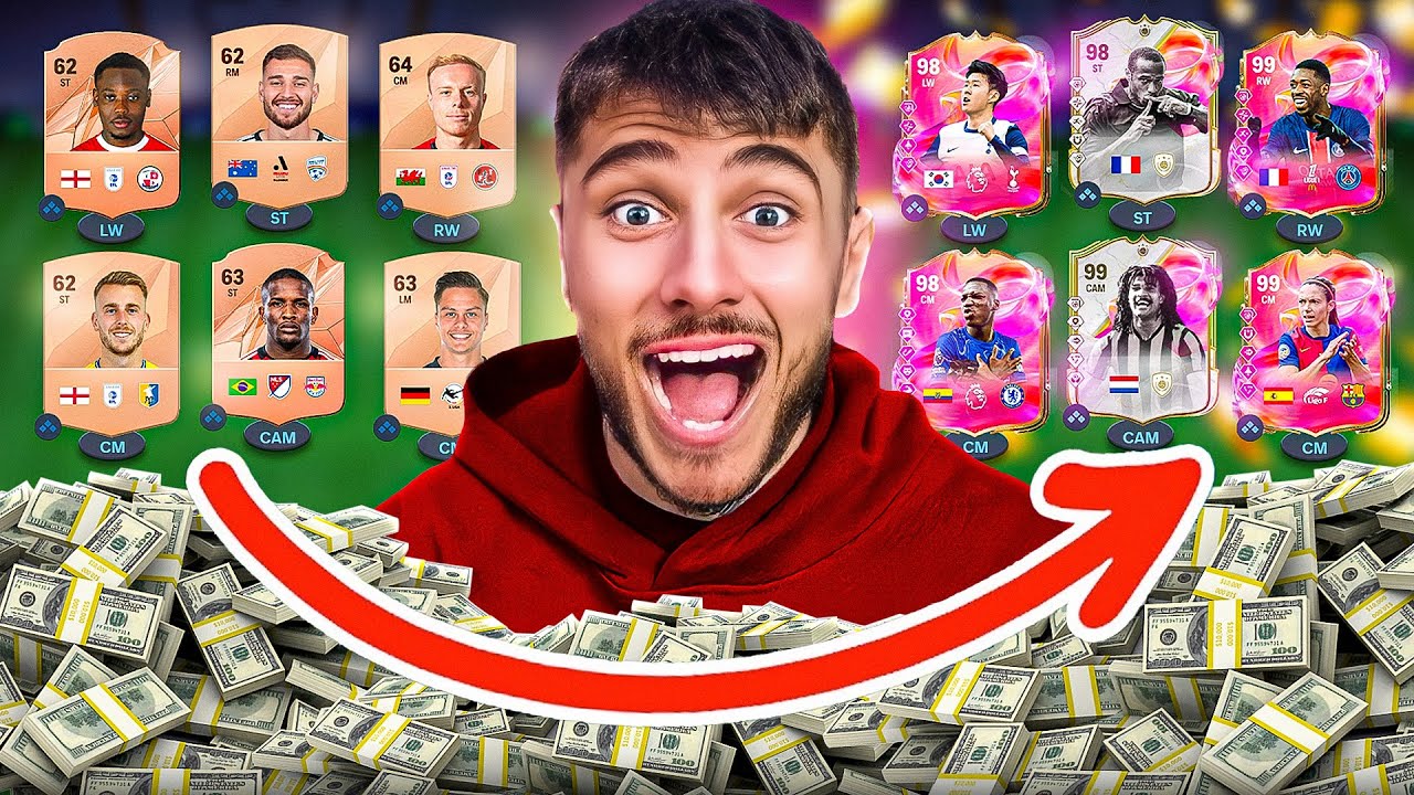 Я потратил более 1000 долларов на обновление аккаунтов FC 25 для моих подписчиков! #19