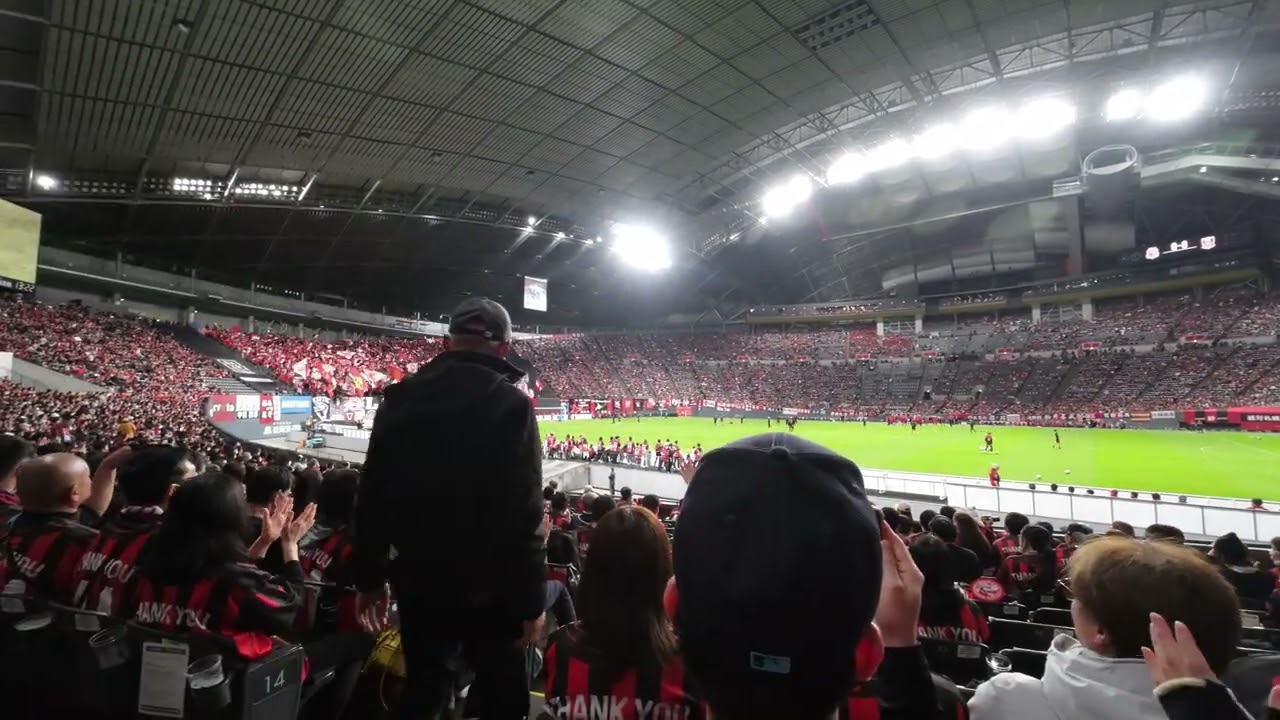 【北海道コンサドーレ札幌】浦和レッズ戦　赤黒の勇者　レッズの声凄っ！