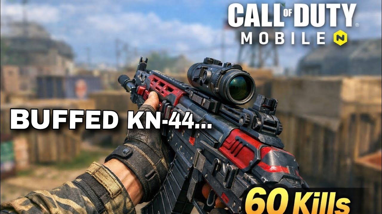 THIS BUFFED KN-44 GOT ME 60 KILLS...(Definitely Worth A Try)