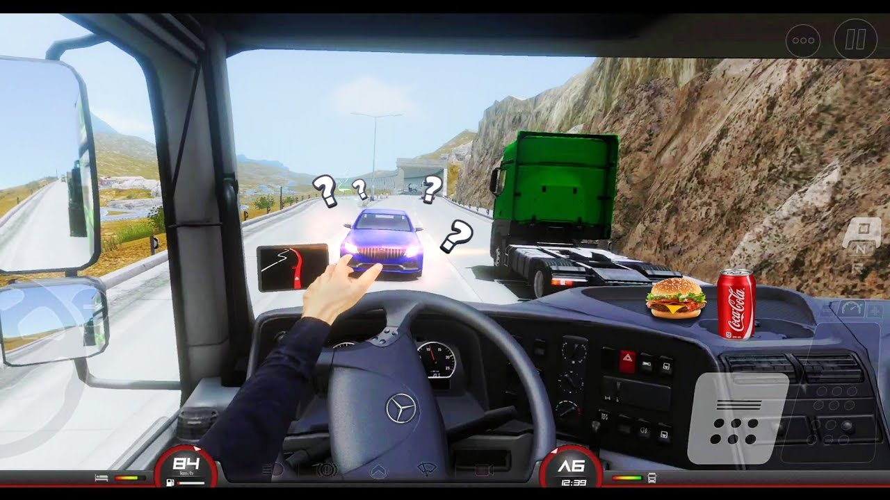 🚚 Truckers of Europe 3 🛣️ The Driver was Sleeping 😴Airolo to Quarry✅ Mercedes Benz Axor || V 0.5.59