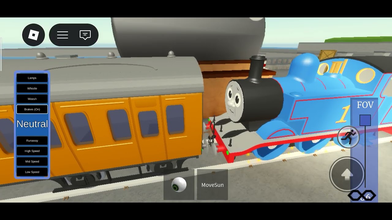 Thomas out the yard (part 1)