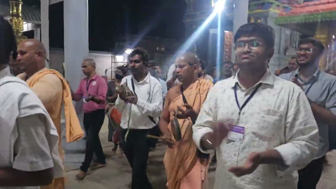 AISSQ Vijayawada Conference Tour to Nekkalam Venkateswara swamy temple #harekrishna 