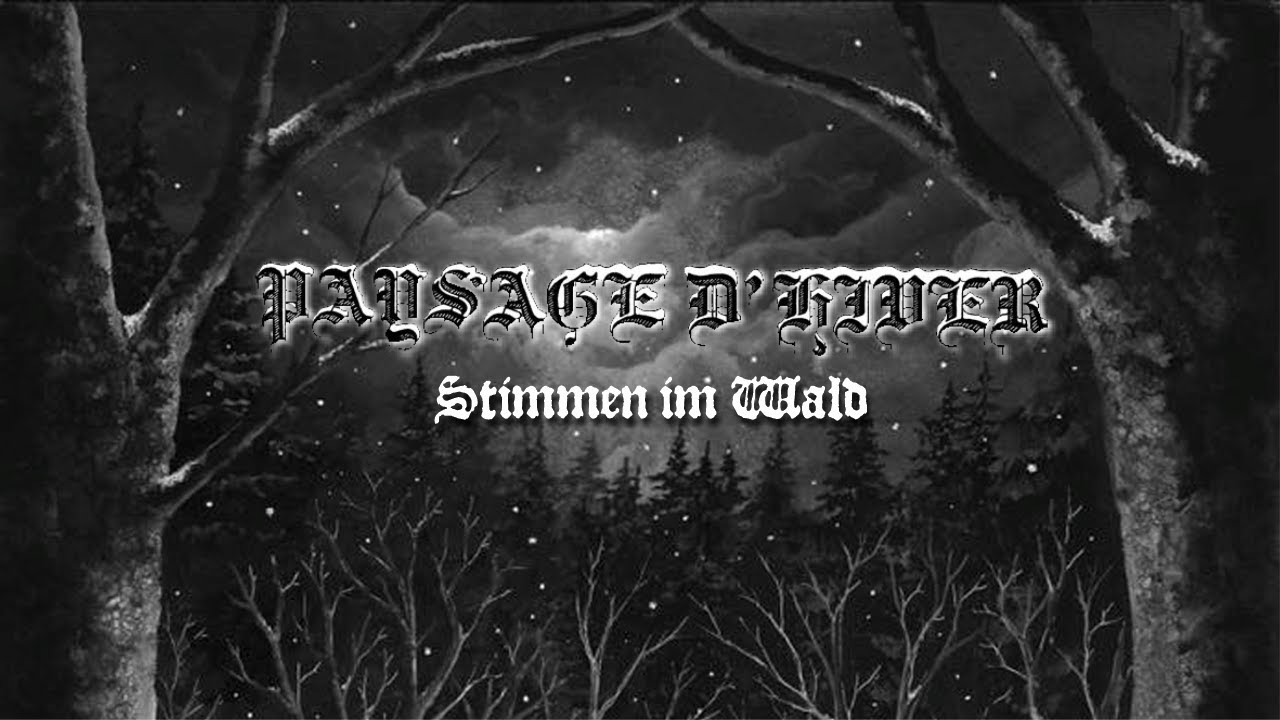 Paysage d'Hiver - Stimmen im Wald