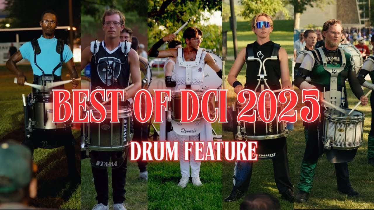 BEST OF DCI 2025 | Drum Feature - Compilation