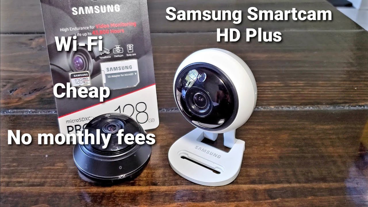 Samsung Smartcam HD Plus Security Camera - No monthly fee