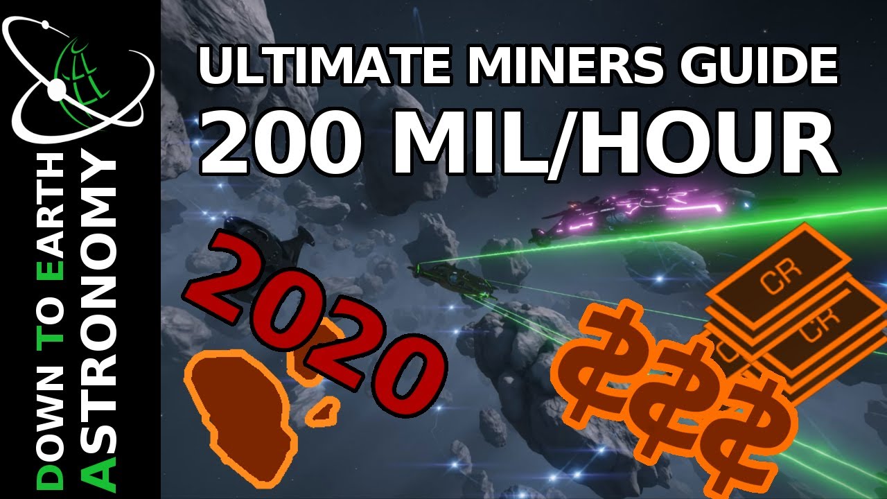 Полное руководство по добыче полезных ископаемых 2020 года — 200 млн/час | Elite Dangerous
