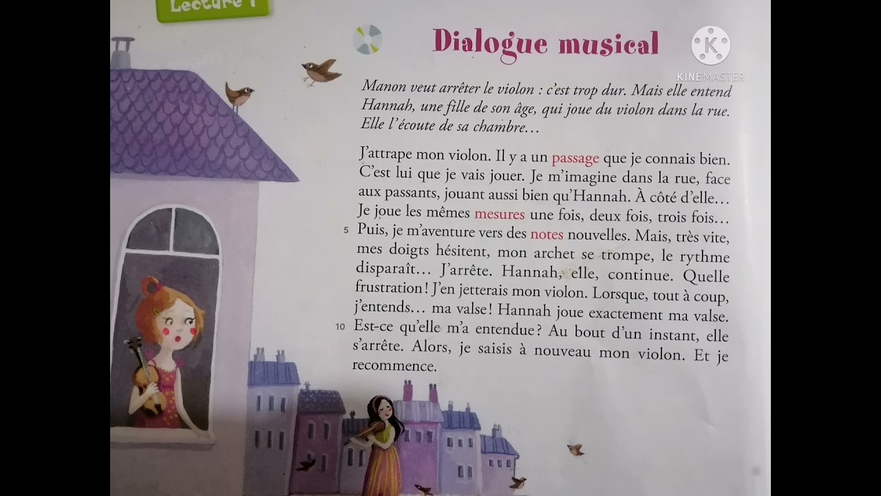 Lecture CE3: dialogue musical