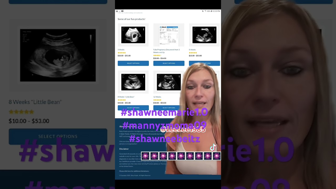 Shawnee Marie jones sent fake ultrasounds. Mannyzmoma09 TikTok this clown ass