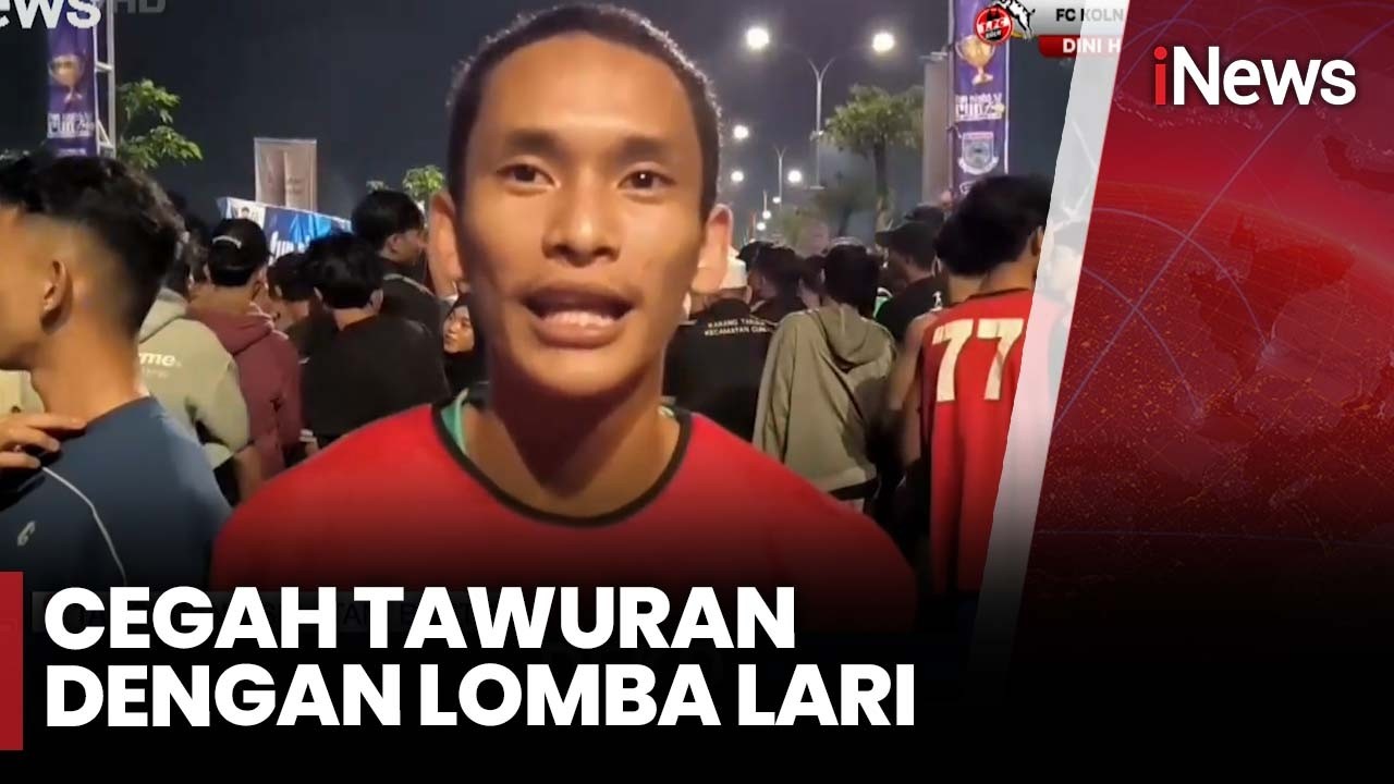 Begini Keseruan Momen Lomba Lari di Ramadan, Cegah Tawuran di Tangerang Selatan | iNews Siang 7/3