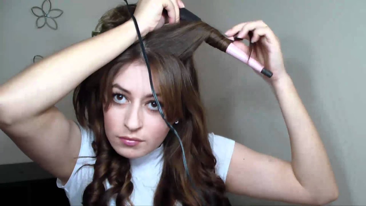 Rizos usando enchinadora de Remington wand