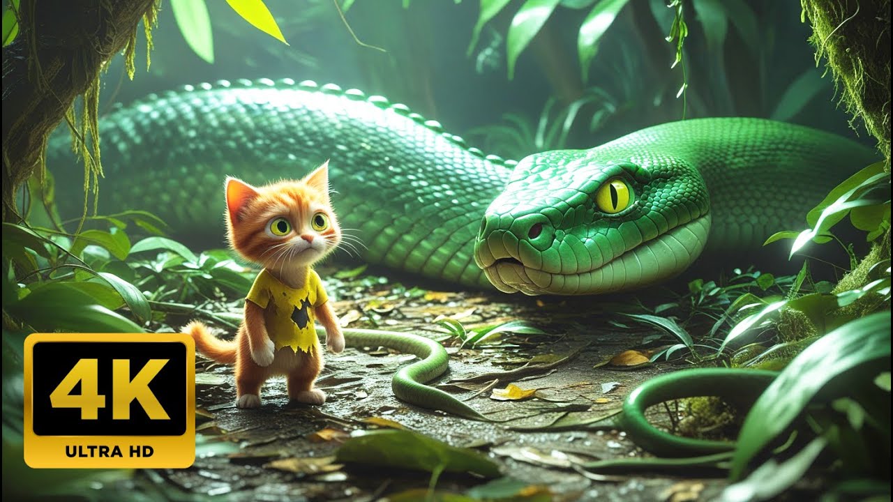 Epic  jungle rescue: Father Cat&rsquo;s Brave Mission to Save His #Kitten