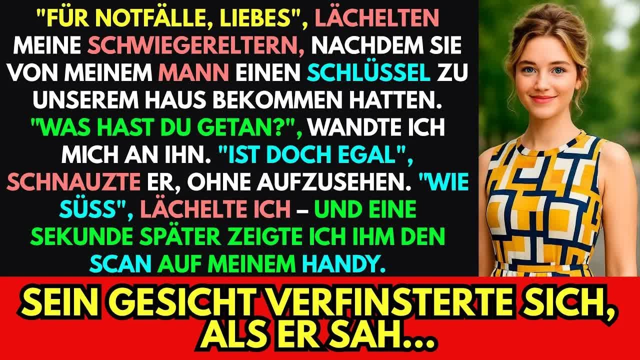 Nachdem mein Mann meinen Schwiegereltern den Schl&uuml;ssel zu unserem Haus gab, lie&szlig; ich ihn es bereuen&hellip;