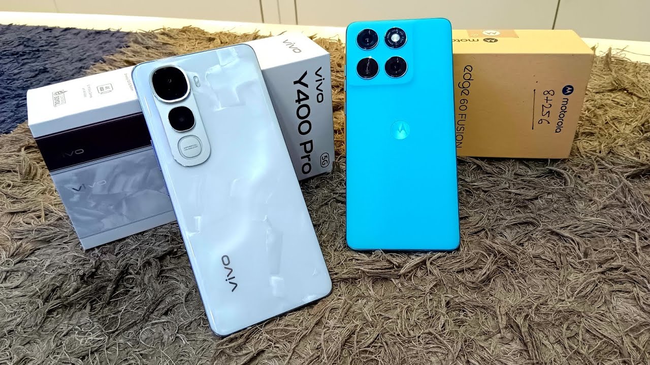 Vivo Y400 Pro 5G vs Motorola edge 60 fusion 5G Comparison ! Konsa best h?