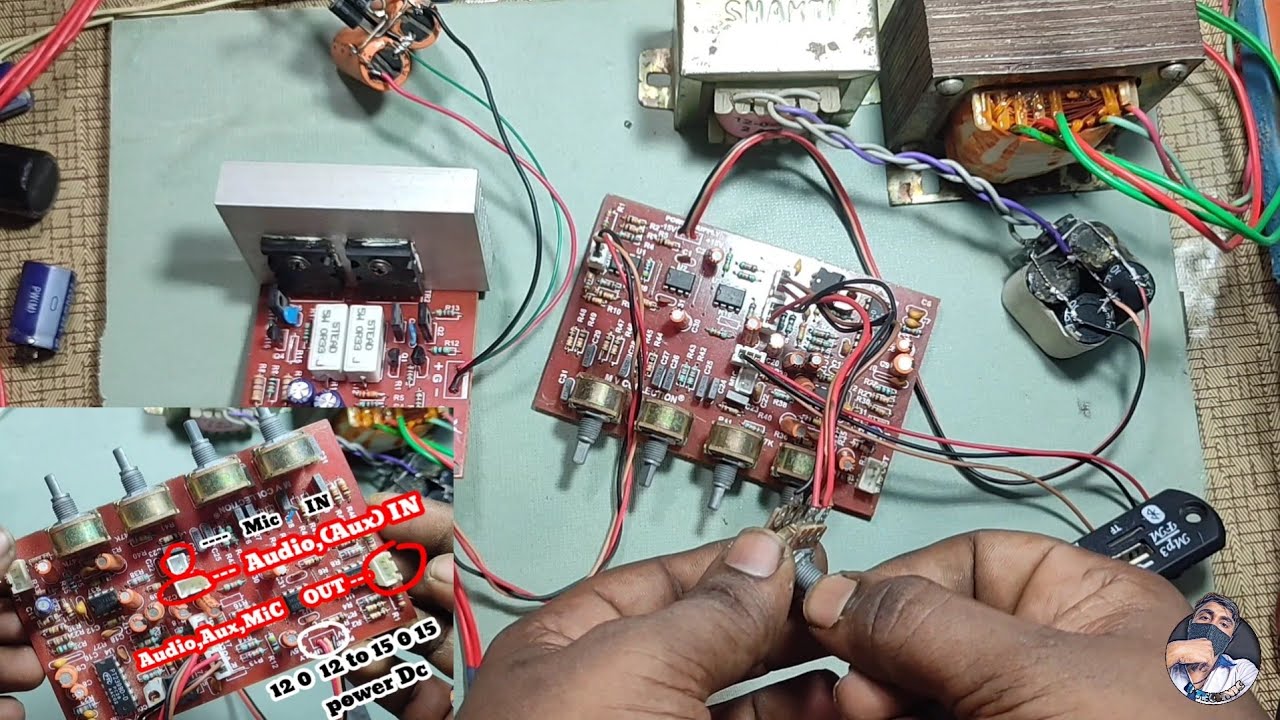 Echo Mic board । Review Testing Unboxing Connection । Echo Mic with Bass And Treble Board🎤🎤🔥🔥