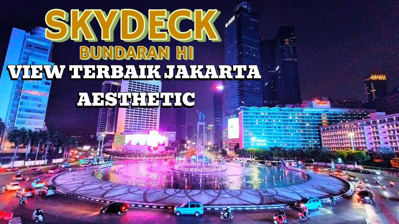 Spot Foto Paling VIRAL di Jakarta! Eksplorasi Skydeck Halte Transjakarta Bundaran HI Instagramable