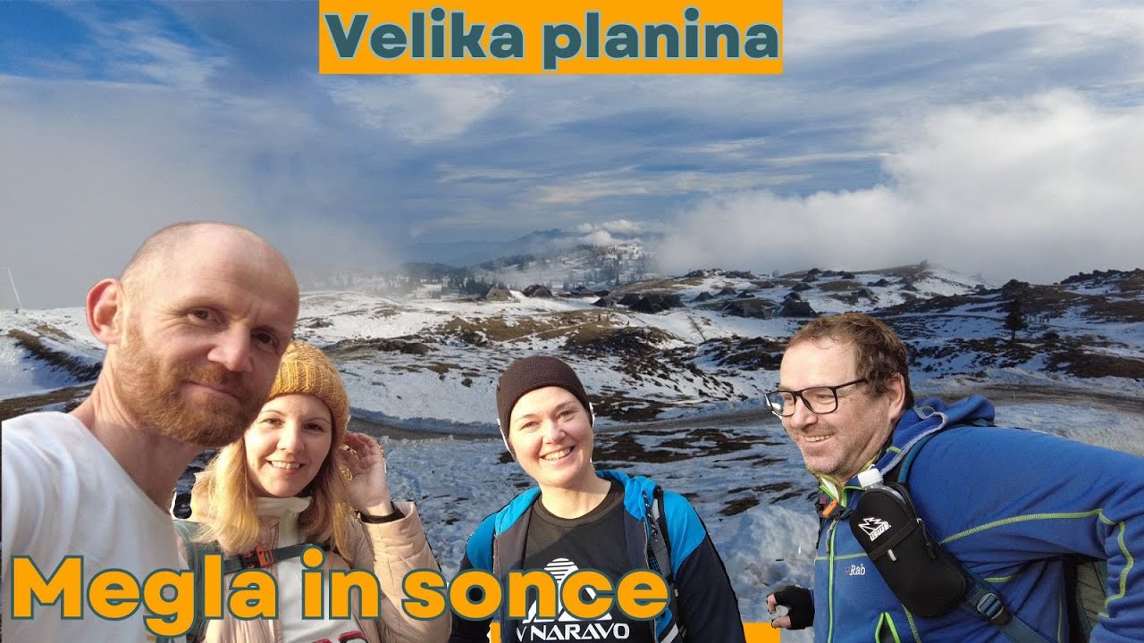 Velika planina - iz Stahovice do Črnuškega doma in Zelenega roba