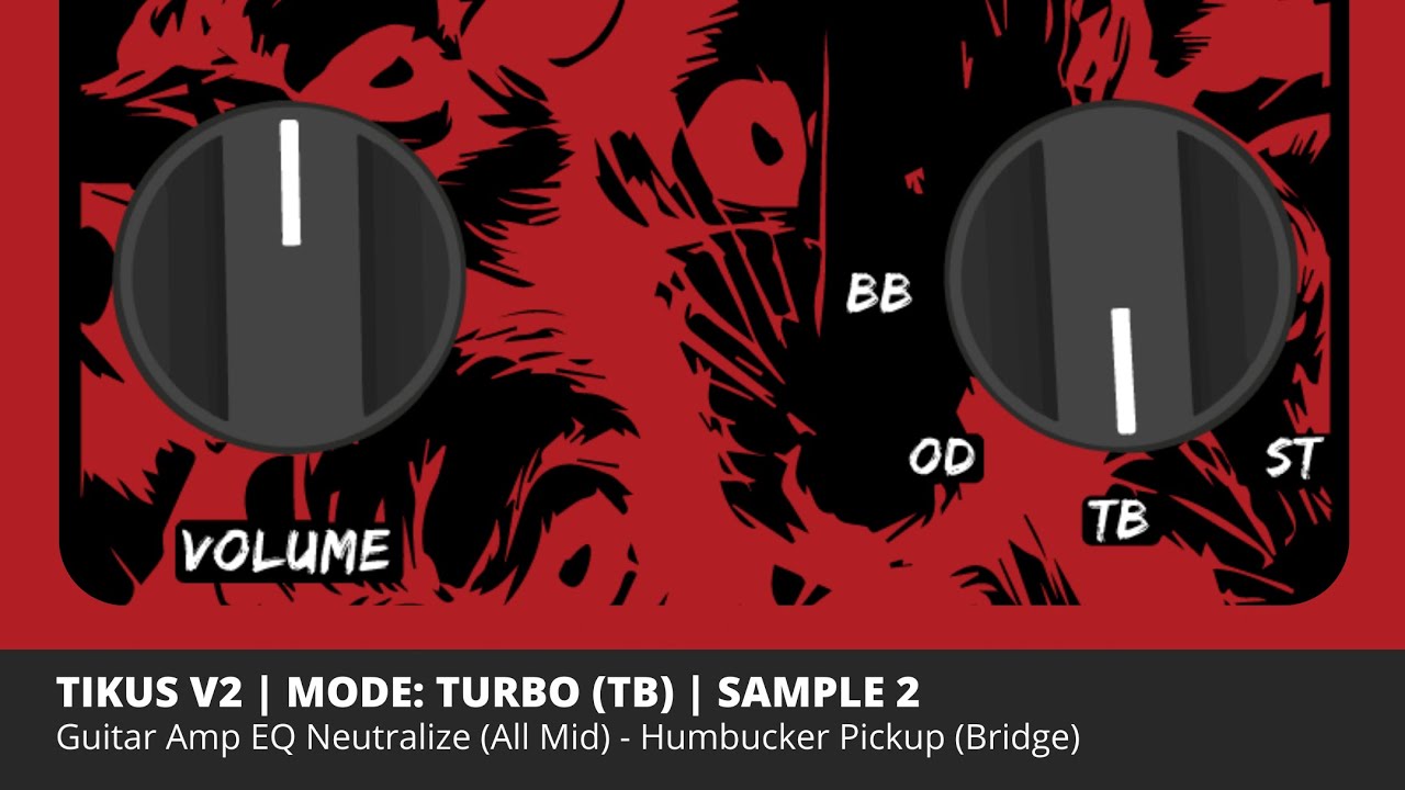 XFX TIKUS v2 | Turbo (TB) & Big Boost (BB) Mode | Sound Sample