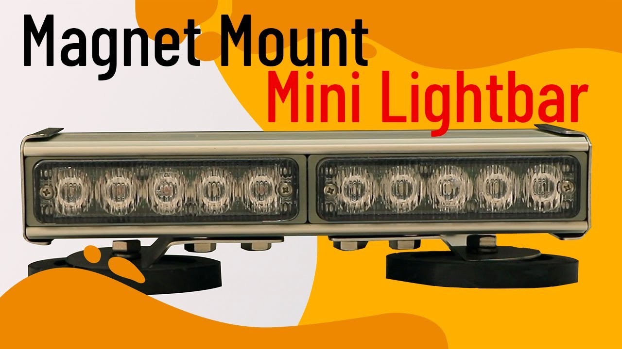 MVSLight-Magnet Mount Mini Lightbar