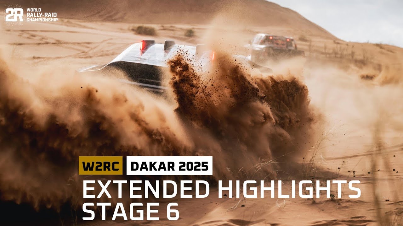 Highlights Stage 6 Dakar 2025 - #W2RC