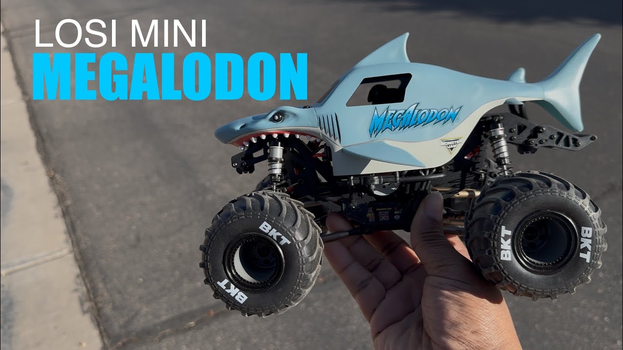 LOSI MINI LMT MEGALODON 4x4 MONSTER TRUCK