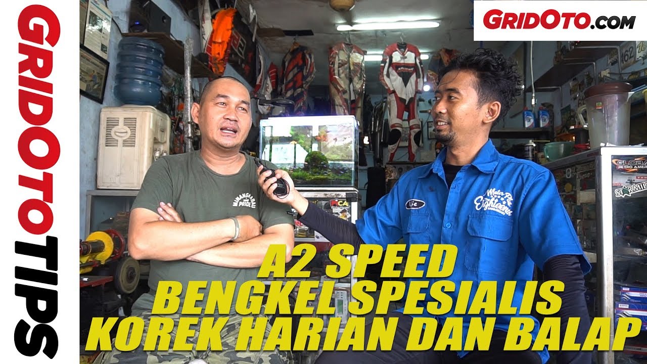 Grebek Bengkel A2 Speed, Spesialis Korek Harian dan Balap | GridOto Tips