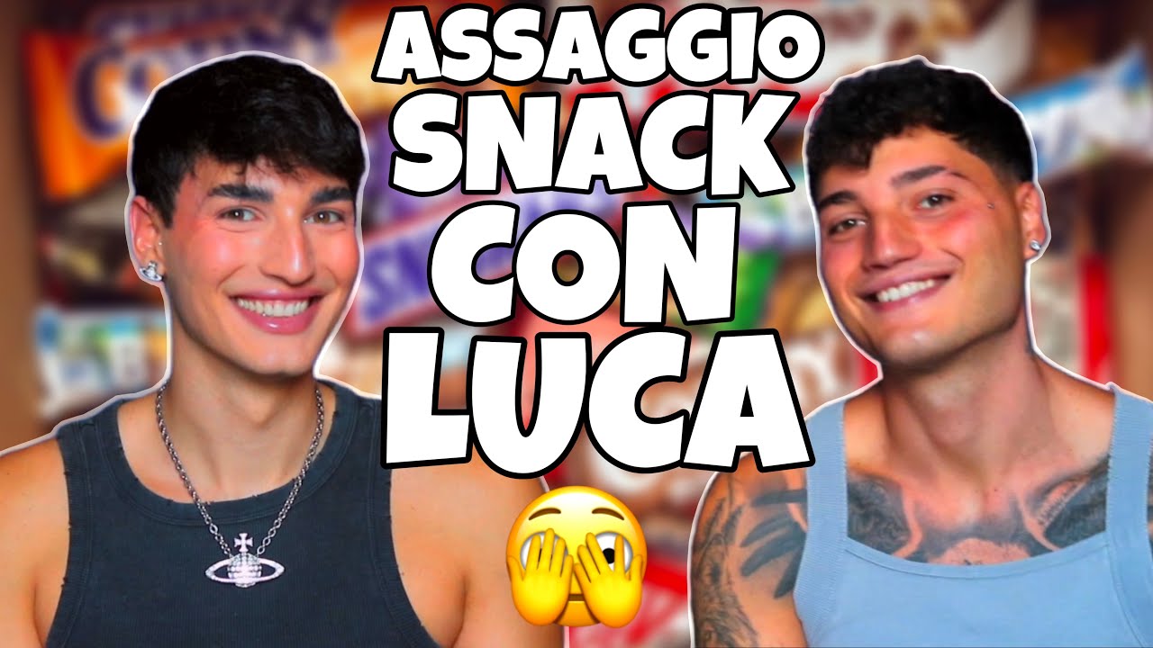 ASSAGGIO SNACK VEGANI&hellip;CON MIO FRATELLO🫣 
