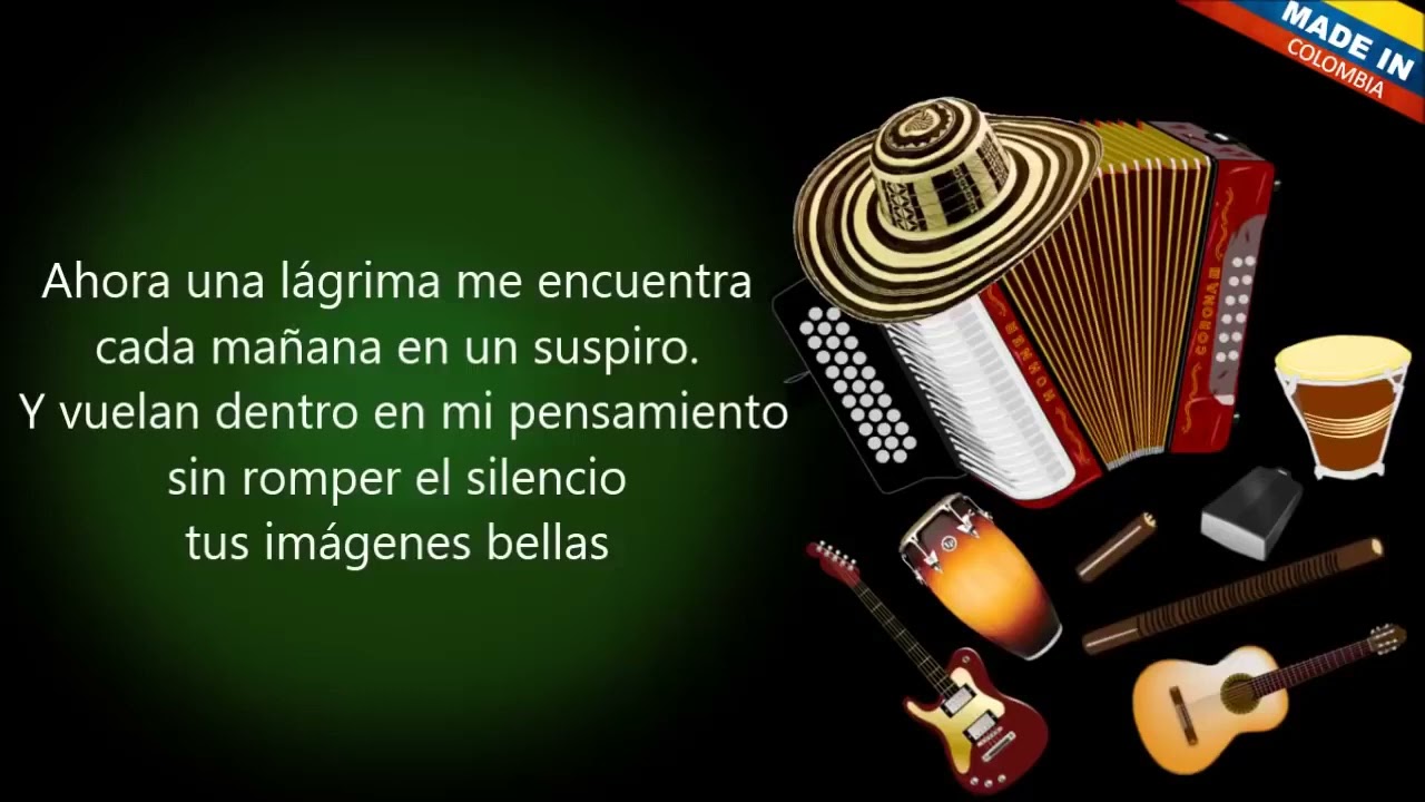si t&uacute; estuvieras - Los inquietos del vallenato (Letra) 1080p Full Hd
