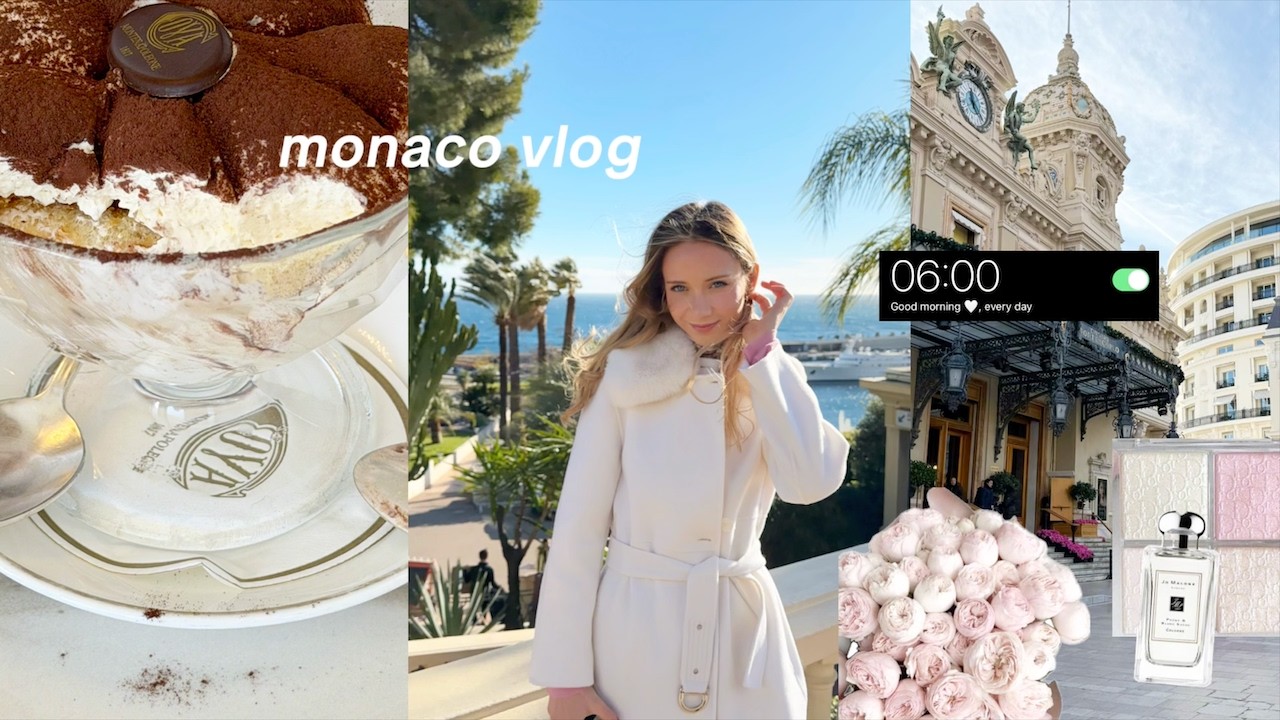 SOFT GIRL ERA IN MONACO 🌟 | winter in monte carlo