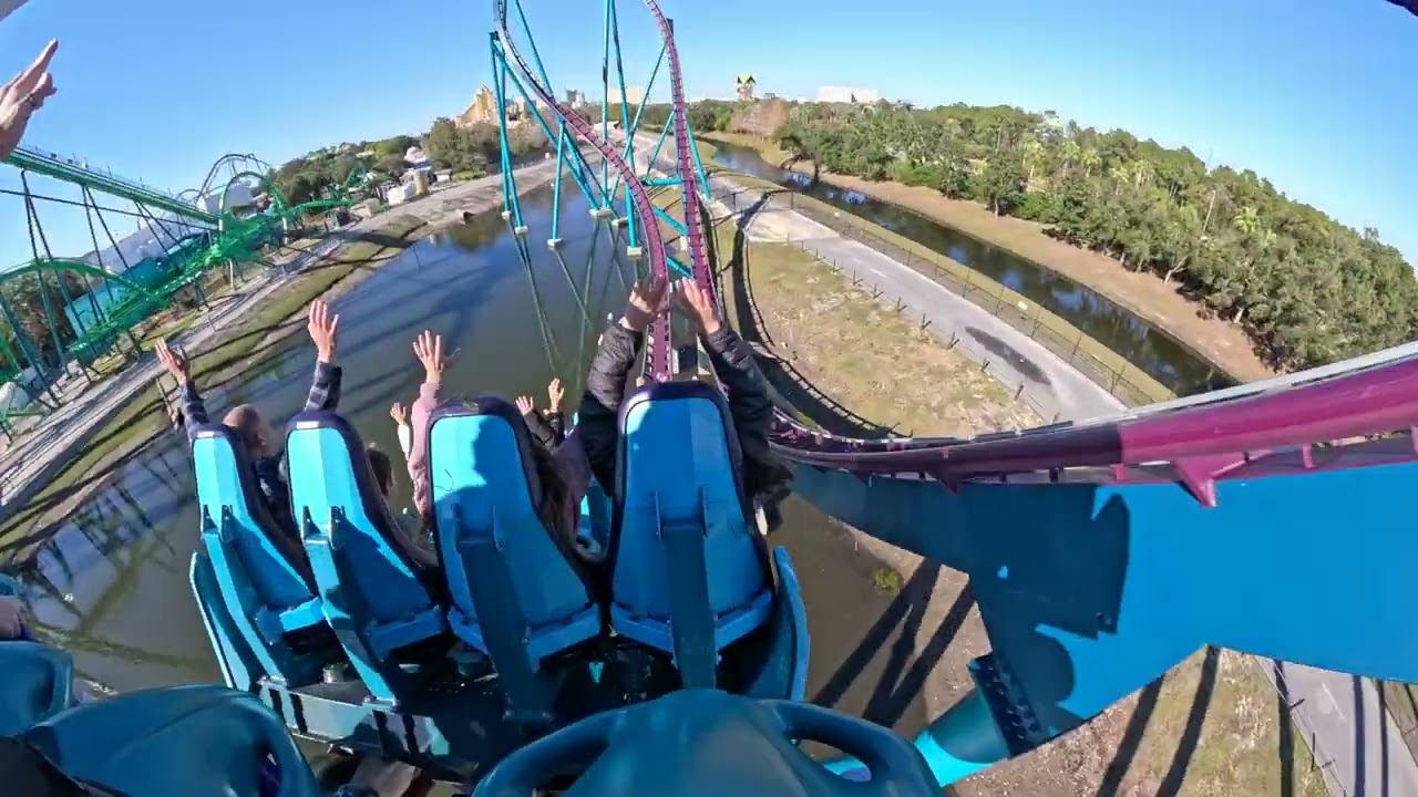 Mako Back Row POV - SeaWorld Orlando - NO COPYRIGHT
