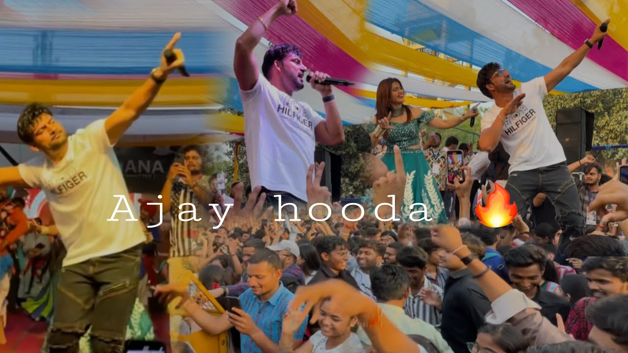 Ajay Hooda in Shyam Lal College University of Delhi | College fest | 7Losers