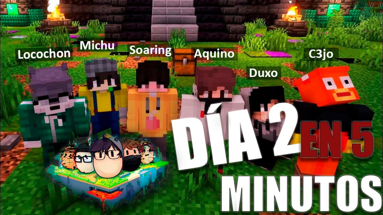 WBDS X MINECRAFT d&iacute;a 2 EN 5 MINUTOS!!!
