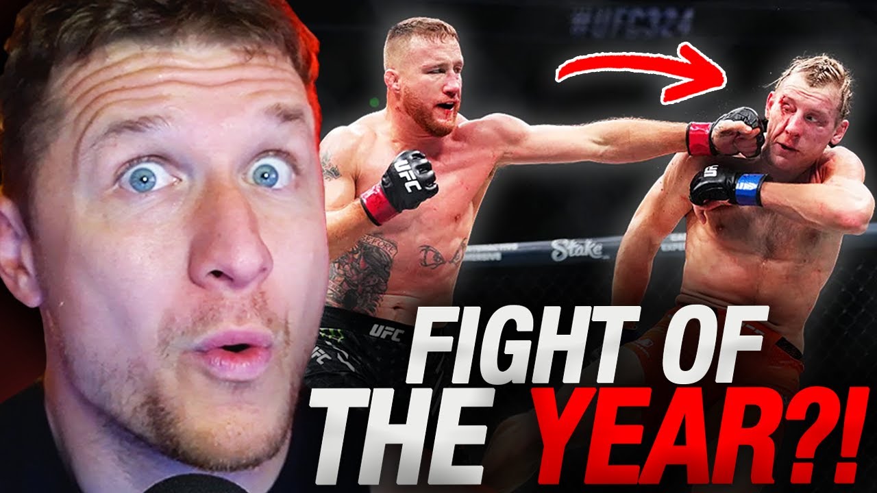 Justin Gaethje HUMBLED Paddy Pimblett!! FIGHT OF THE YEAR?! | UFC 324 INSTANT REACTION