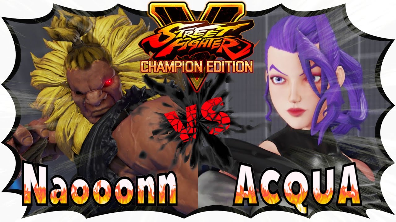 [SFV CE] Naooonn(Gouki) vs ACQUA(Rose) [Street Fighter 5 Champion Edition]
