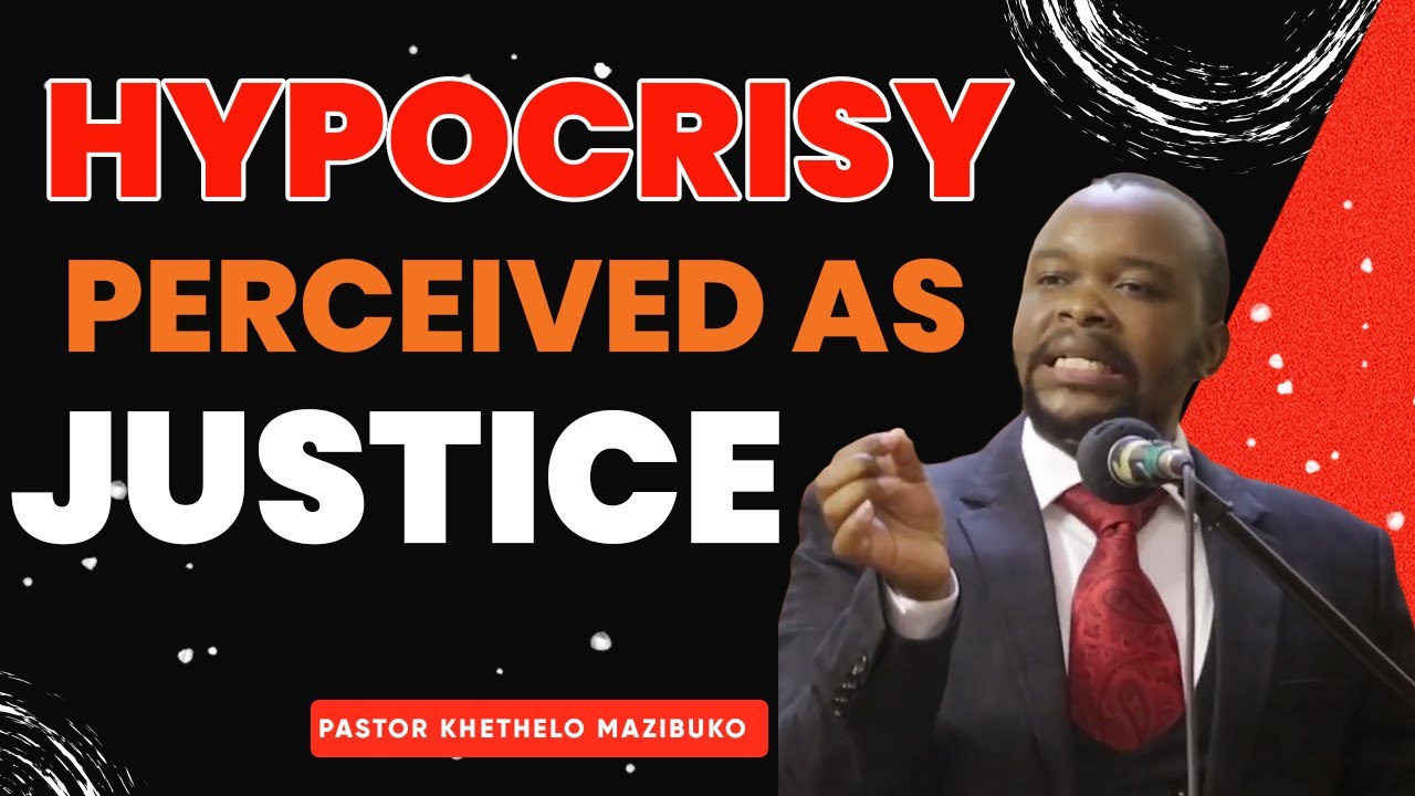 Hypocrisy perceived as Justice Pr Khethelo Mazibuko