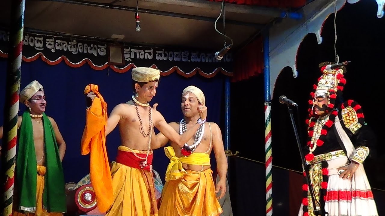 Yakshagana -- Mahakali Magadhendra - 4