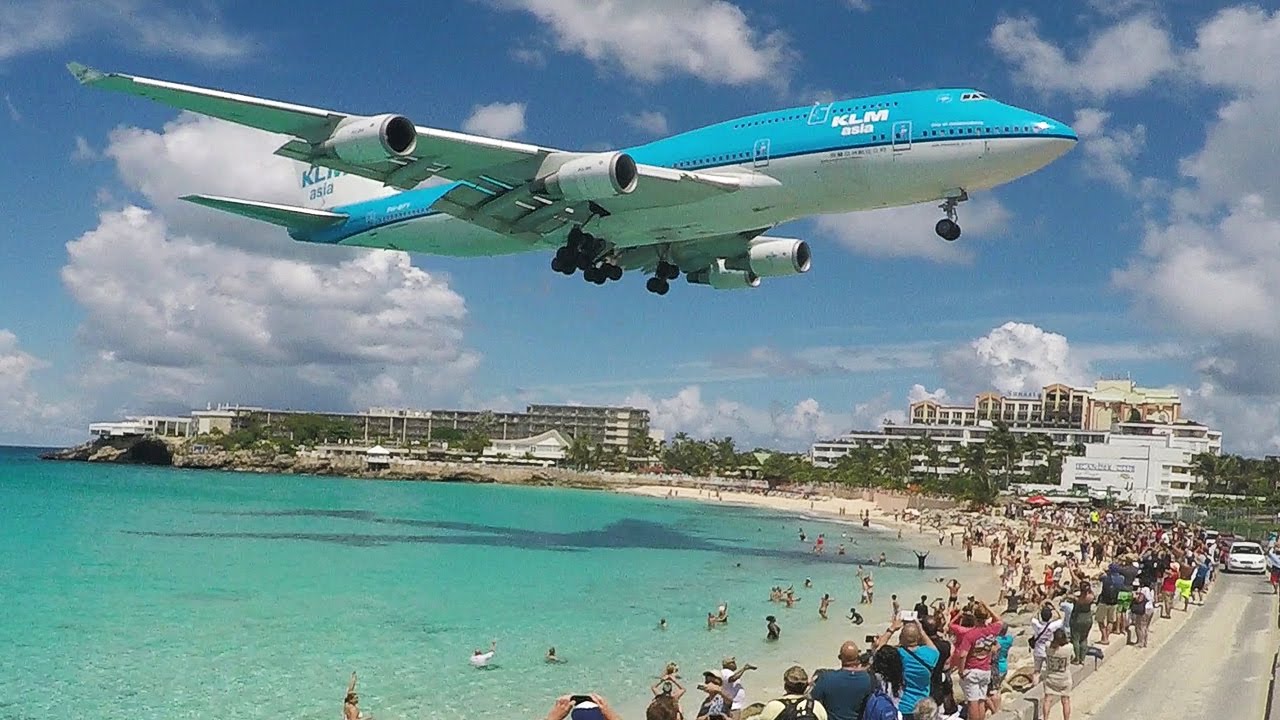Final BOEING 747 visit to St. Maarten - Good bye KLM B747