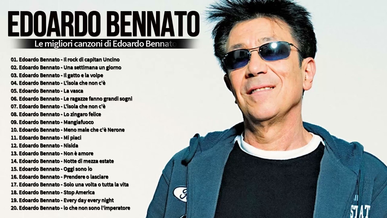 Le migliori canzoni di Edoardo Bennato - il meglio di Edoardo Bennato - Edoardo Bennato 2021