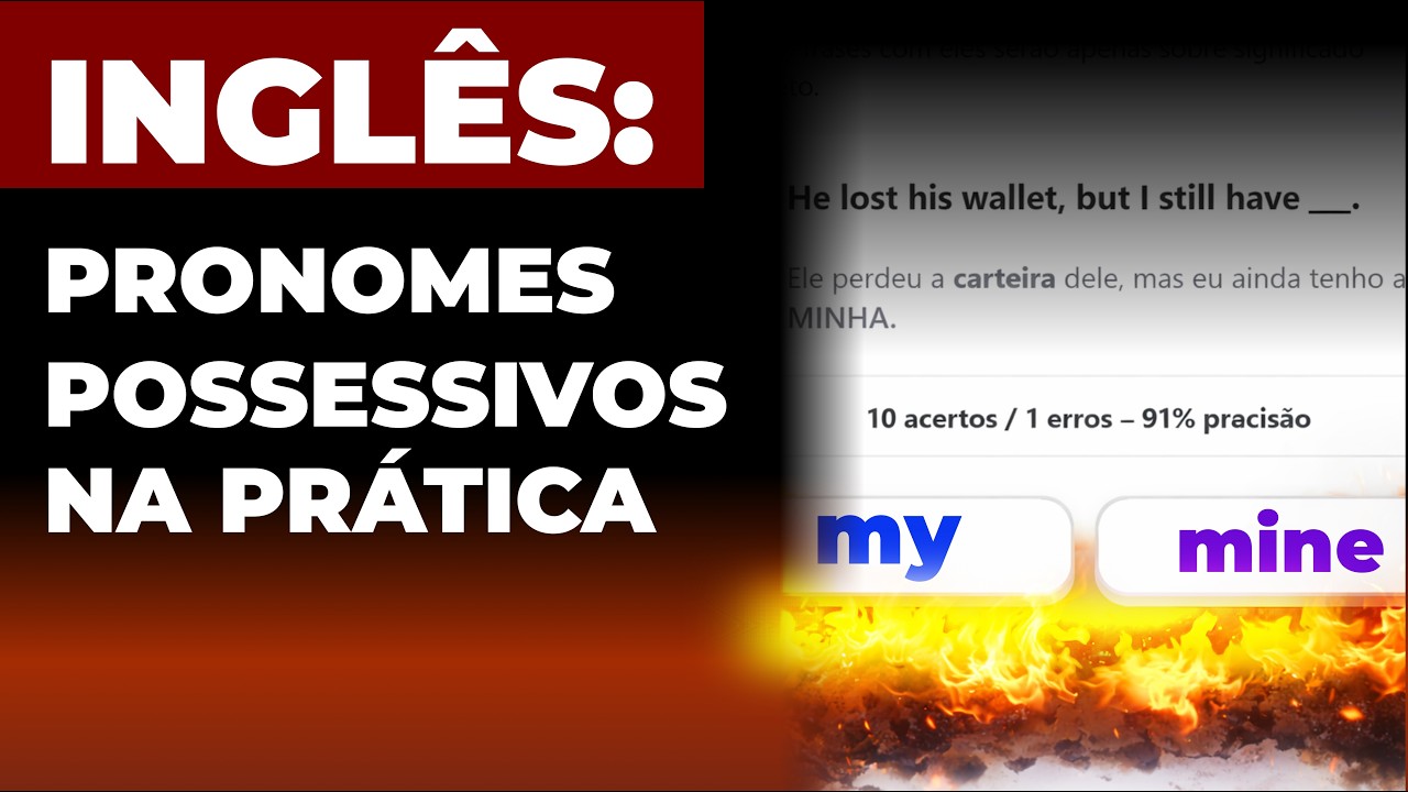 Pratique Pronomes Possessivos em Inglês