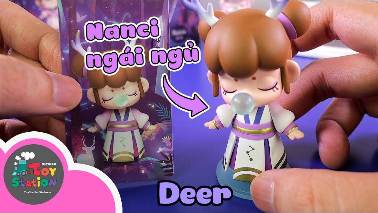 Bộ sưu tập art toy bé ngái ngủ Nanci series Tiên Rừng ToyStation 622