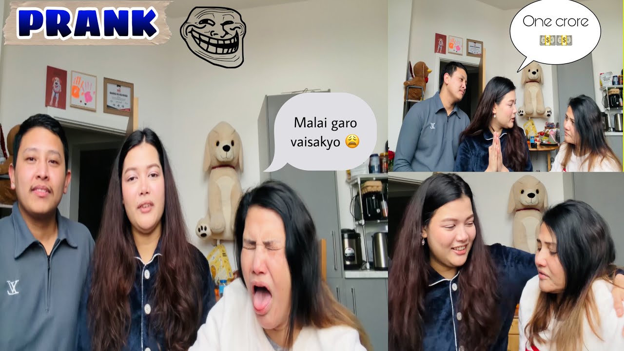 Another Epic Prank On Mom 😂Sorry i had to post this😜