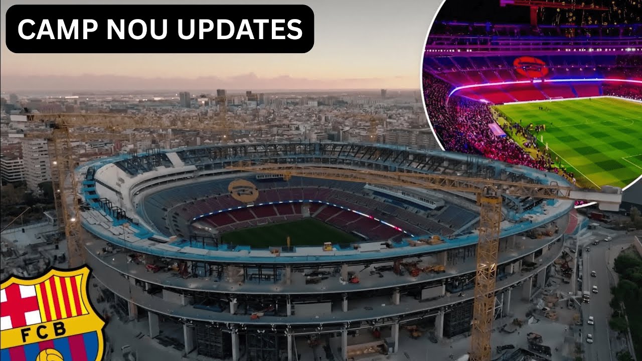 Barcelona’s Legendary Stadium Reborn! Camp Nou’s Breathtaking Modern Upgrade